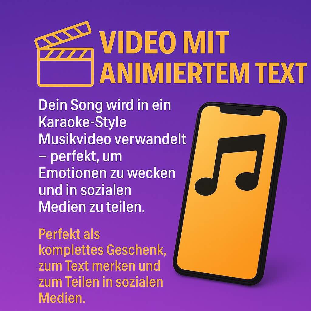 đŹ Video med animerad sĂ„ngtext